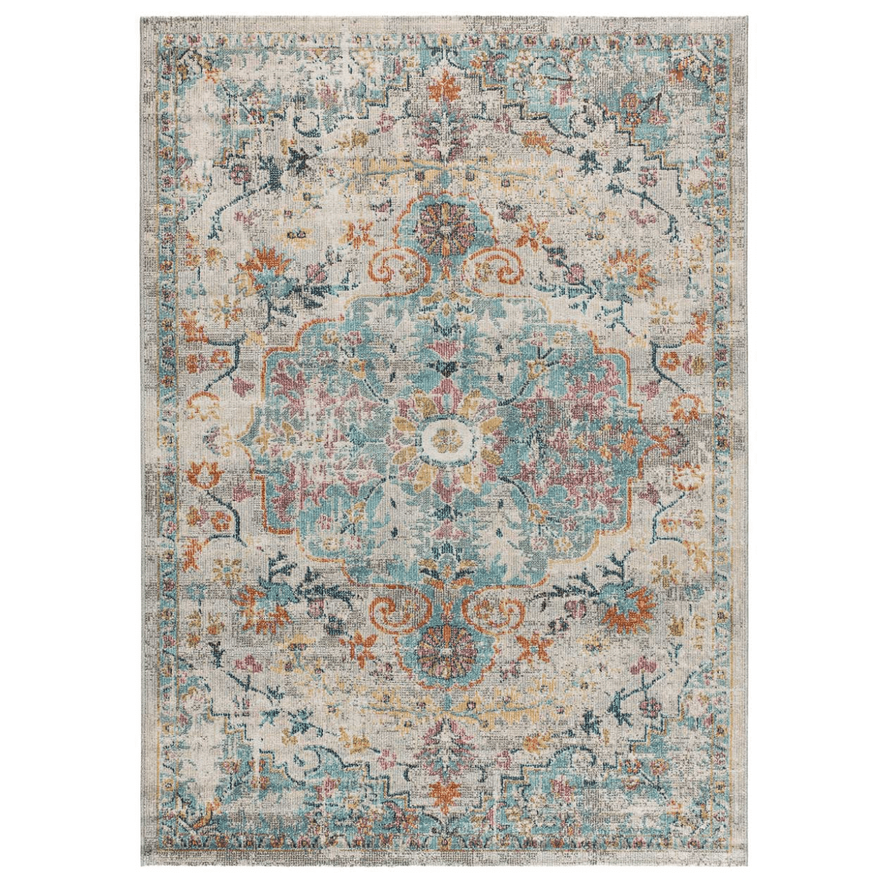 Alfombra Vintage de Exterior Luna 20157 Multicolor - Universal (1)