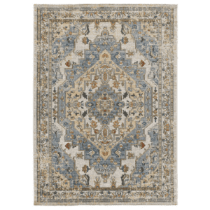Alfombra Vintage de Exterior Luna 54552 Azul - Universal (1)