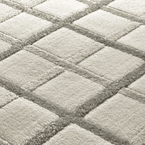 Alfombra a Cuadros con Relieve Karisma 12750 Gris - Universal (3)