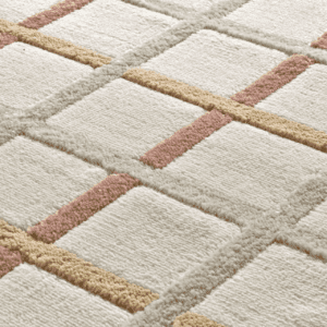 Alfombra a Cuadros con Relieve Karisma 12750 Multicolor - Universal (3)