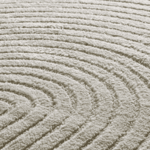 Alfombra con Relieve y Diseño Geométrico Verona 2252 Crema - Universal (3)