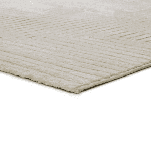 Alfombra con Relieve y Diseño Geométrico Verona 2253 Crema - Universal (4)