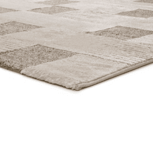Alfombra con Relieve y Diseño Geométrico Verona 2259 Crema - Universal (4)