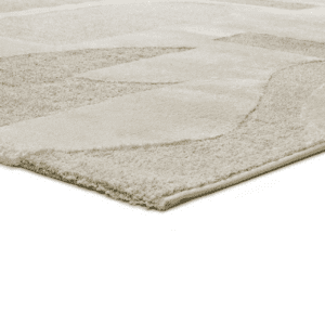Alfombra con Relieve y Diseño Geométrico Verona 2260 Crema - Universal (4)