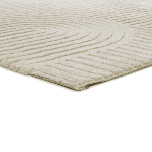 Alfombra con Relieve y Diseño Geométrico Verona 2293 Crema - Universal (4)