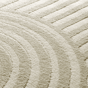 Alfombra de Estilo Escandinavo con Relieve Zen 12709 Blanco - Universal (3)