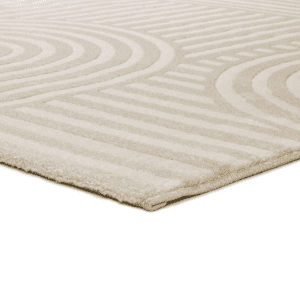 Alfombra de Estilo Escandinavo con Relieve Zen 12709 Blanco - Universal (4)