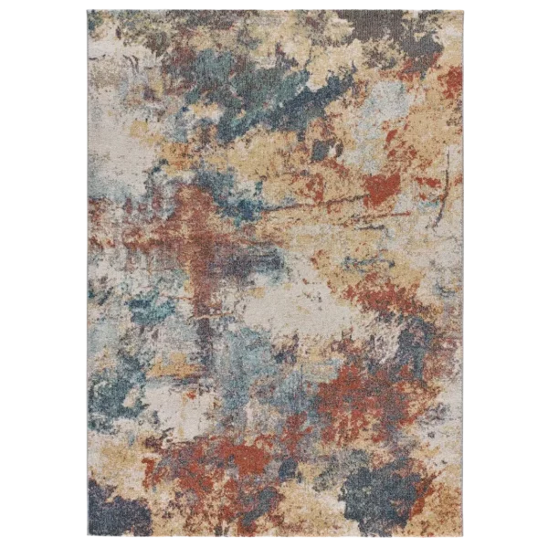Alfombra de Exterior Estilo Abstracto Luna 54569 Multicolor - Universal