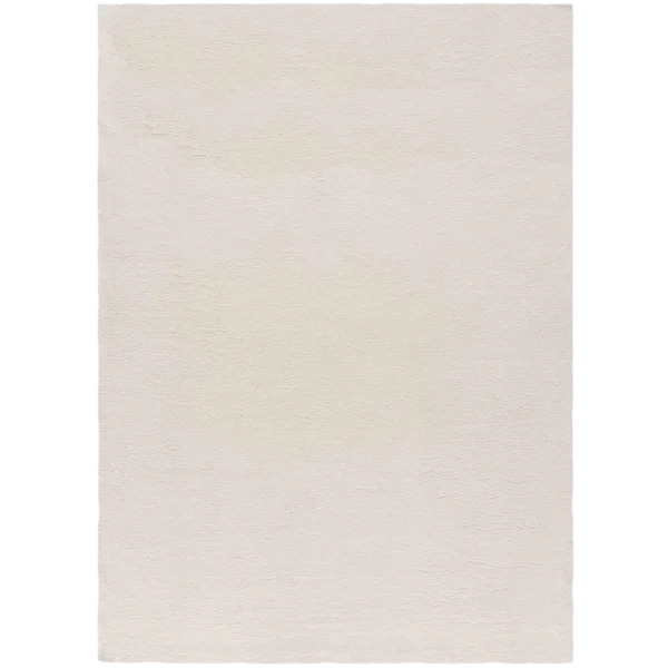 Alfombra lavable Xiana Liso Blanco - Universal