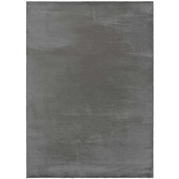 Alfombra lavable Xiana Liso Gris - Universal