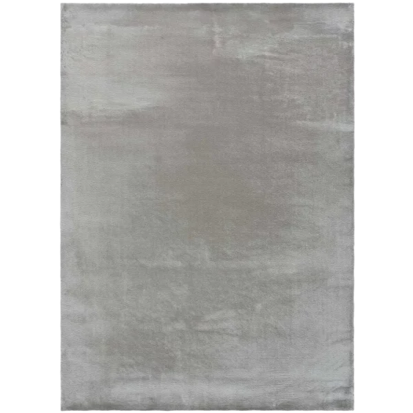 Alfombra lavable Xiana Liso Plata - Universal