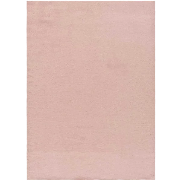 Alfombra lavable Xiana Liso Rosa - Universal