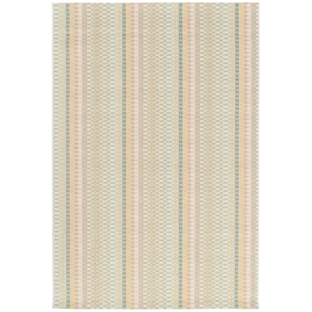 Alfombra Geométrica de Exterior en Tonos Pastel Manila 17616 Multicolor - Universal