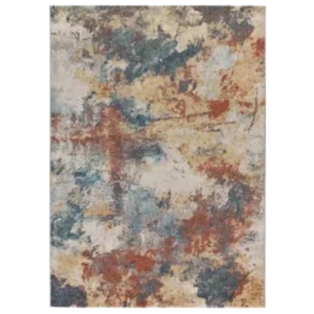 Alfombra de Exterior Estilo Abstracto Luna 54569 Multicolor - Universal