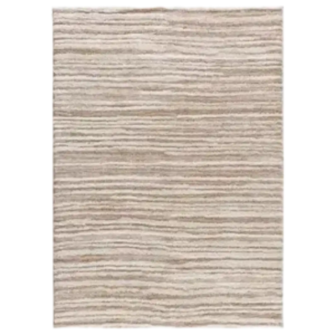 Alfombra Estilo Escandinavo, Reciclada y con Relieve Lima 3501 Beige - Universal