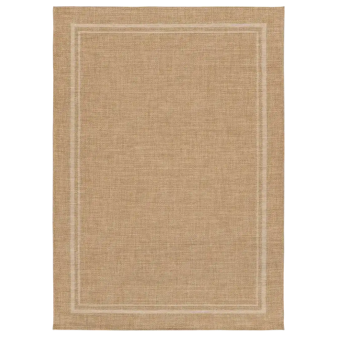 Alfombra de Exterior-Interior Efecto Yute Guinea 28805 Beige - Universal