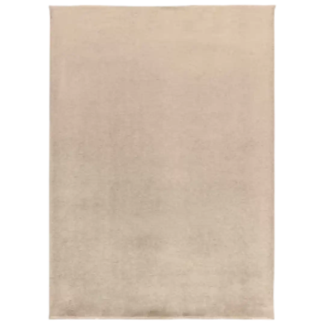 Alfombra Lavable de Microfibra Coraline Liso Beige - Universal