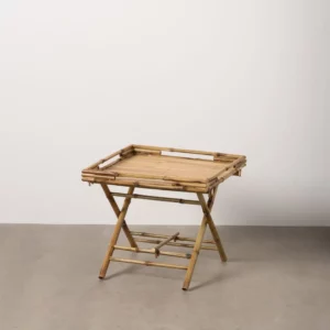 MESA AUXILIAR NATURAL BAMBÚ SALÓN 56 X 56 X 50 CM-2