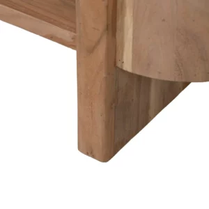 MESA CENTRO NATURAL MADERA DE ACACIA 120 X 50 X 40 CM-8
