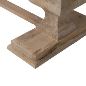 MESA COMEDOR BLANCO ROZADO 210 X 100 X 76 CM-6