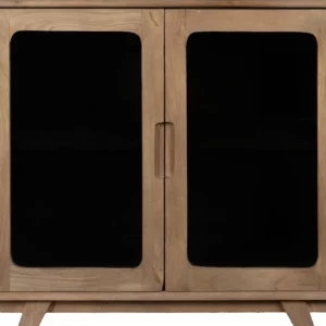 MUEBLE AUXILIAR NATURAL MADERA DE MANGO 81 X 41 X 83 CM-4