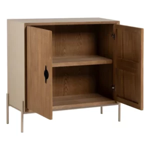 MUEBLE RECIBIDOR BLANCO-NATURAL 100 X 40 X 98,50 CM-3
