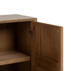 MUEBLE RECIBIDOR BLANCO-NATURAL 100 X 40 X 98,50 CM-6