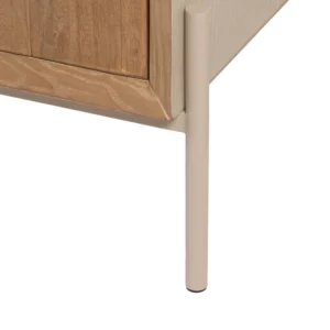MUEBLE RECIBIDOR BLANCO-NATURAL 100 X 40 X 98,50 CM-8