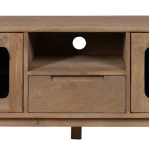 MUEBLE TV NATURAL MADERA DE MANGO SALÓN 180 X 40,50 X 48 CM-5