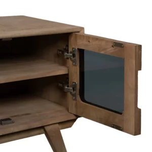 MUEBLE TV NATURAL MADERA DE MANGO SALÓN 180 X 40,50 X 48 CM-6