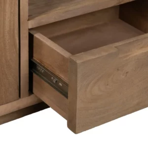 MUEBLE TV NATURAL MADERA DE MANGO SALÓN 180 X 40,50 X 48 CM-7