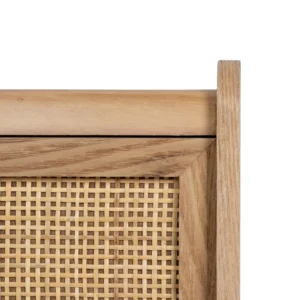 CONSOLA NATURAL MADERA PAULONIA-DM 90 X 35 X 78 CM-5