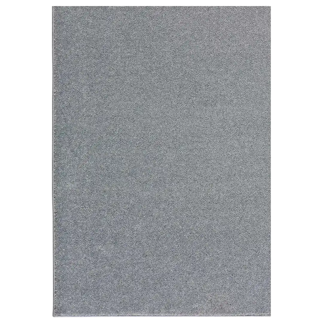 Alfombra a Medida (Rectangular, Redonda o Cuadrada) Lily Plata Liso - Universal