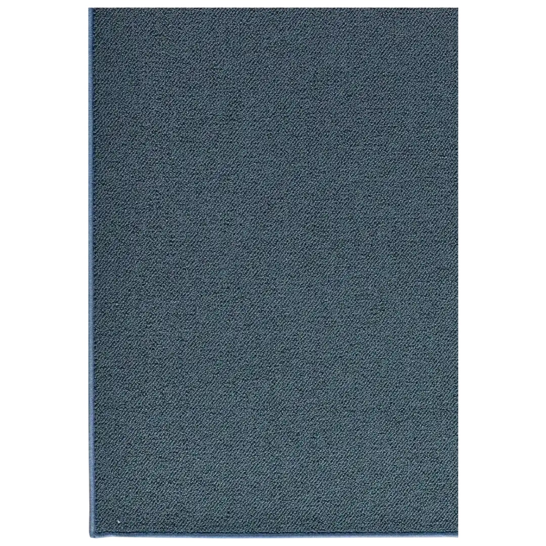 Alfombra a Medida (Rectangular, Redonda o Cuadrada) Aura Azul Liso - Universal