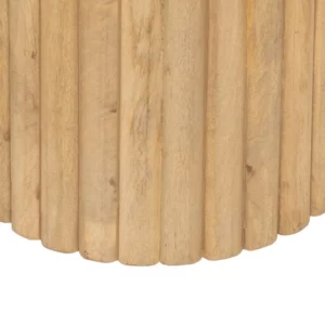 MESA CENTRO NATURAL MADERA DE MANGO 120 X 60 X 45 CM-4