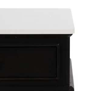 MESITA NEGRO MÁRMOL-DM 43 X 33 X 61 CM-6