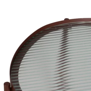 MESITA TEJA METAL-CRISTAL 55 X 47 X 54 CM-4