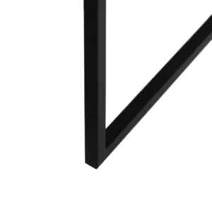 S2 MESITAS MARRÓN-NEGRO MADERA-METAL 60 X 40 X 60 CM-5