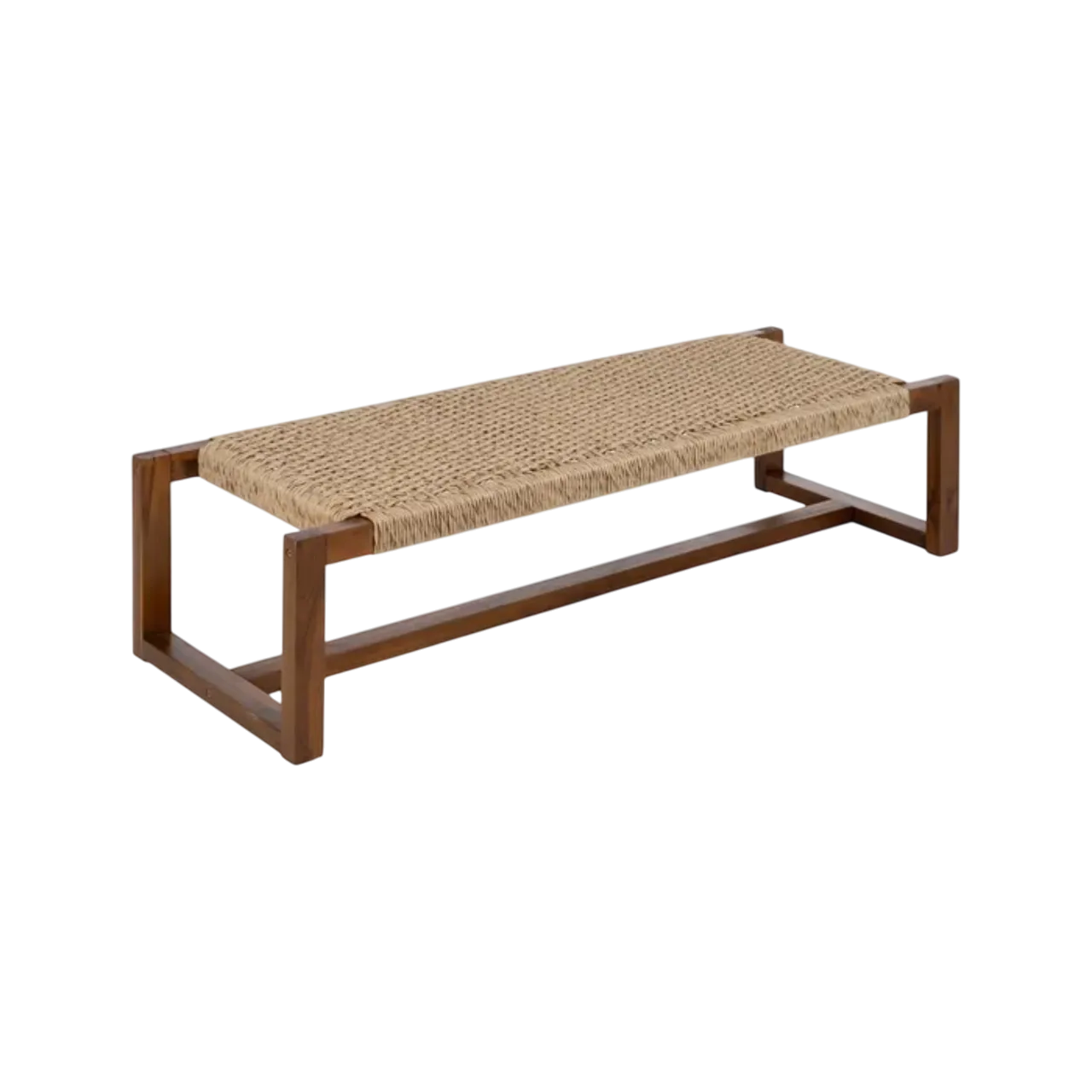 Banqueta Madera de Teca Natural 138x49x36 Cm - IXIA