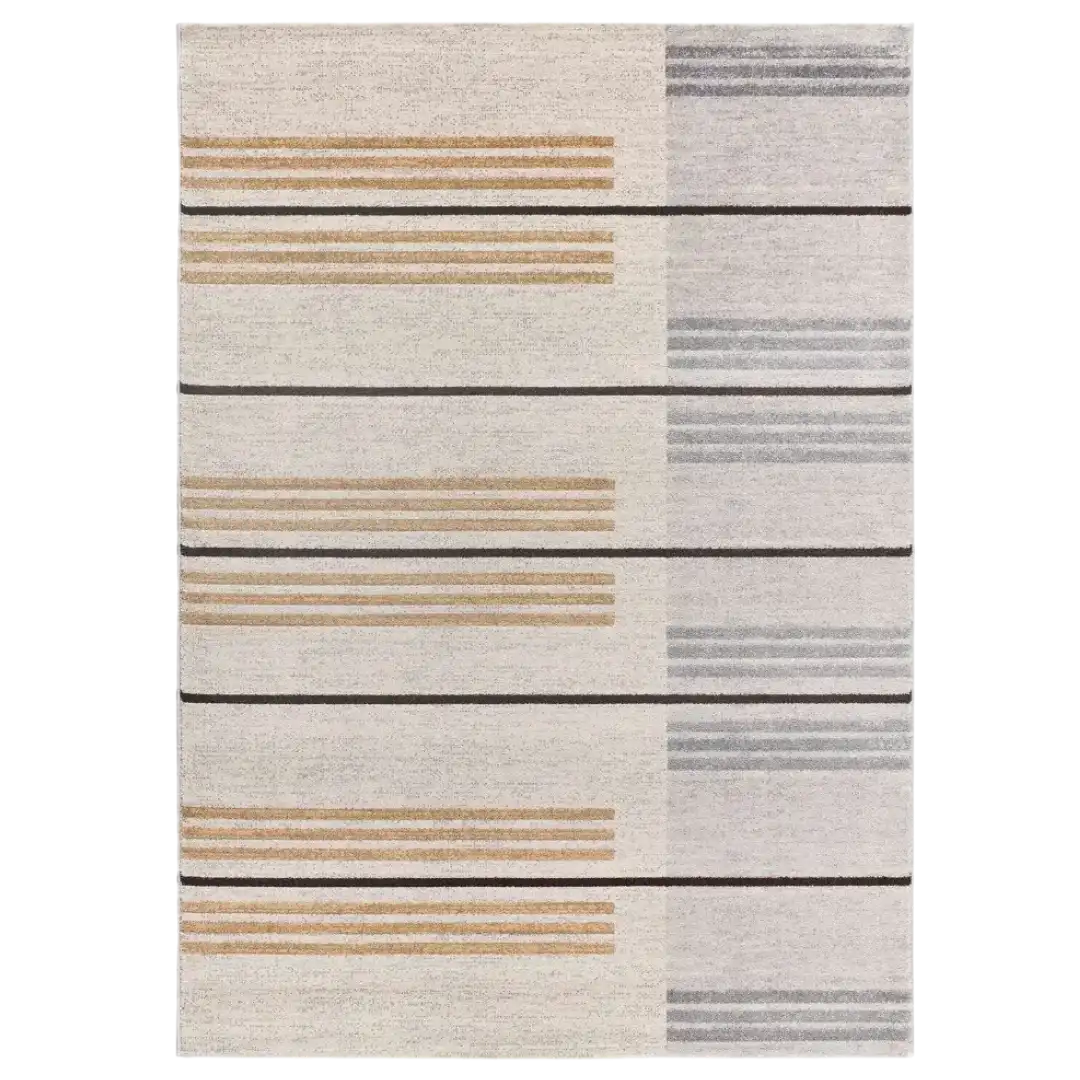 Alfombra Étnica Craft 12929 14 Gris - Universal