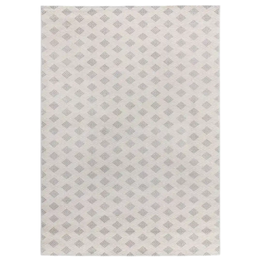 Alfombra Estilo nórdico con relieve Baresa 12951 19 Plata - Universal