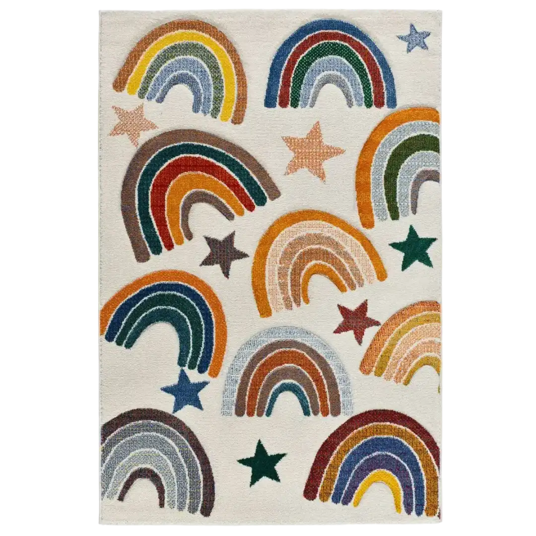 Alfombra Infantil Arcoiris Balloon 40364 21 Multi - Universal