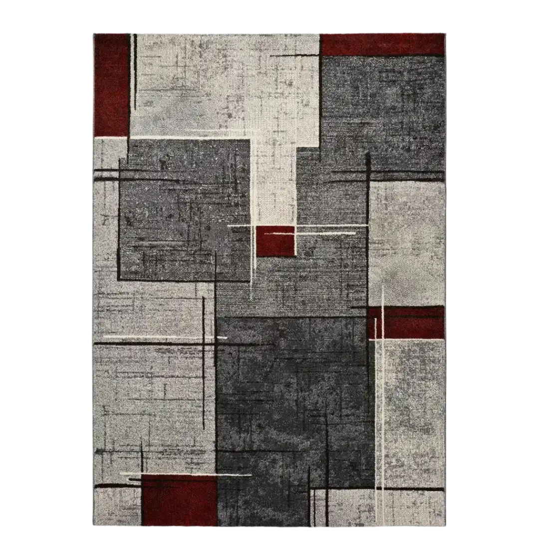 Alfombra Geométrica Dreams 12122 14 Gris - Universal