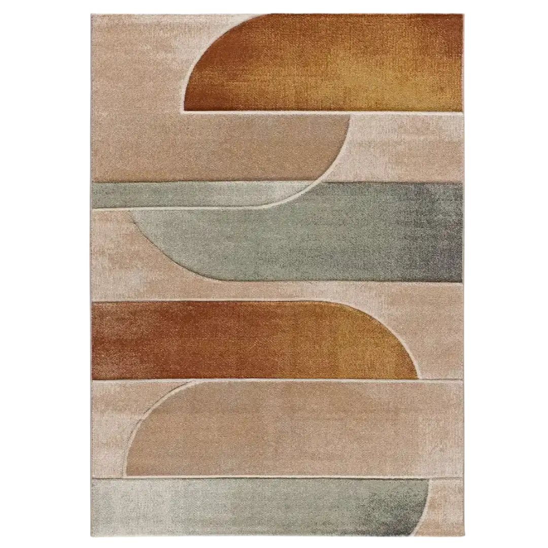 Alfombra Geométrica Sora 40323 21 Multi - Universal