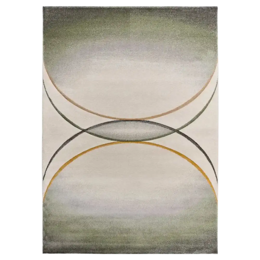 Alfombra moderna Libet 40401 Verde - Universal