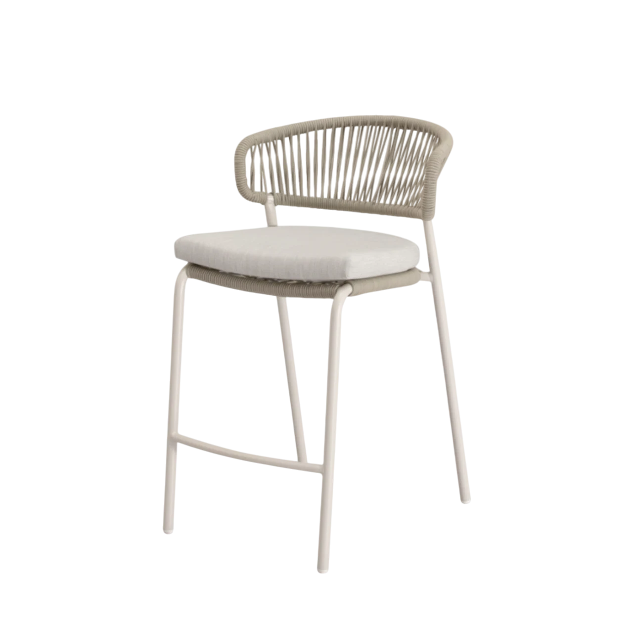 Taburete de Exterior Randall Beige 57x65x94 Cm – Somcasa