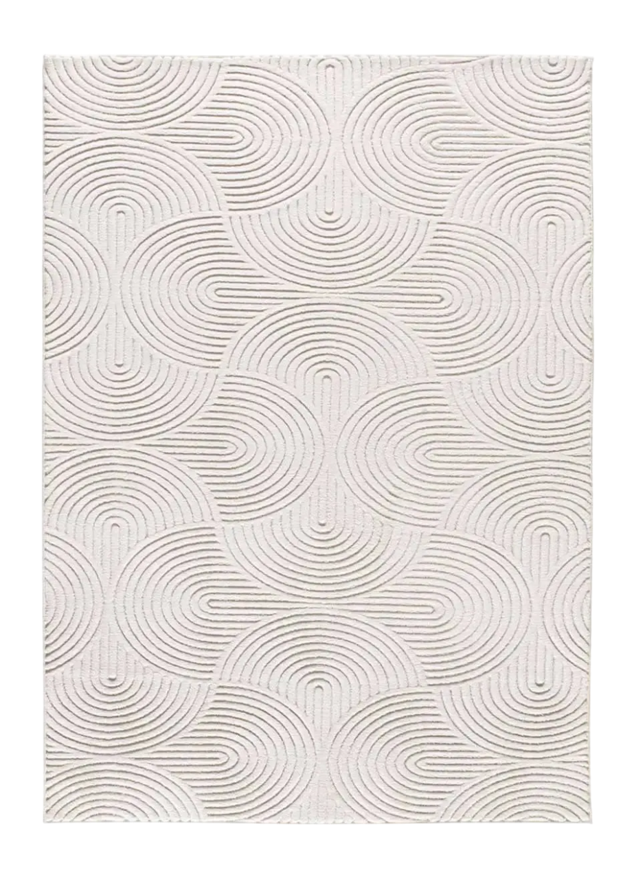 Alfombra lavable de texturas ESTILO 23040 Crema - Universal