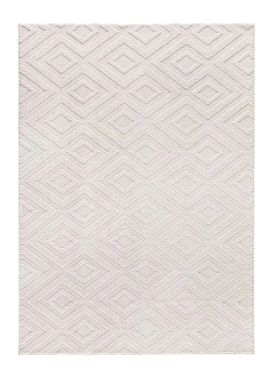 Alfombra lavable de texturas ESTILO 23061 Crema - Universal