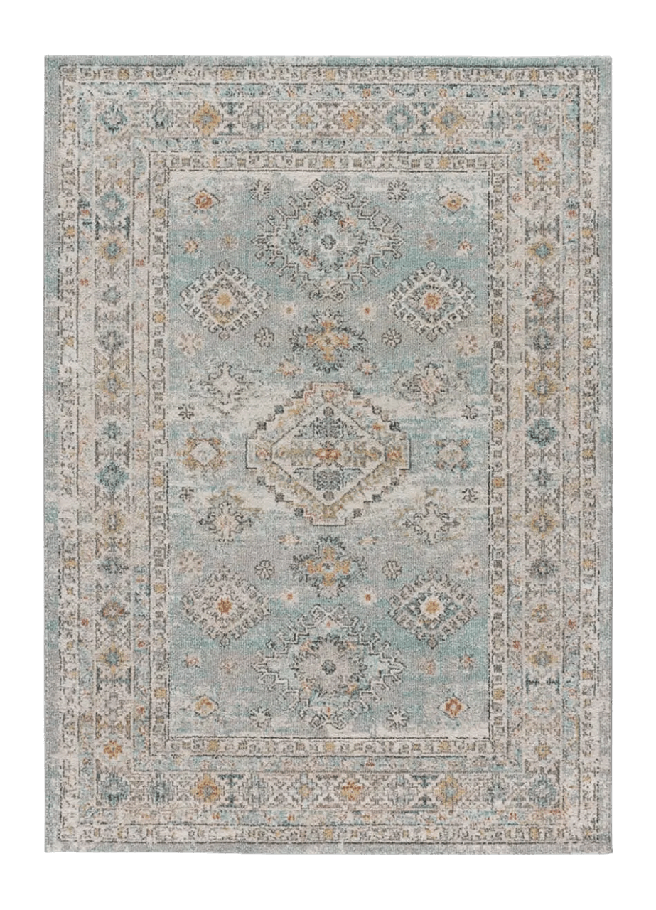 Alfombra vintage en tonos azules Parma 54570 - Universal