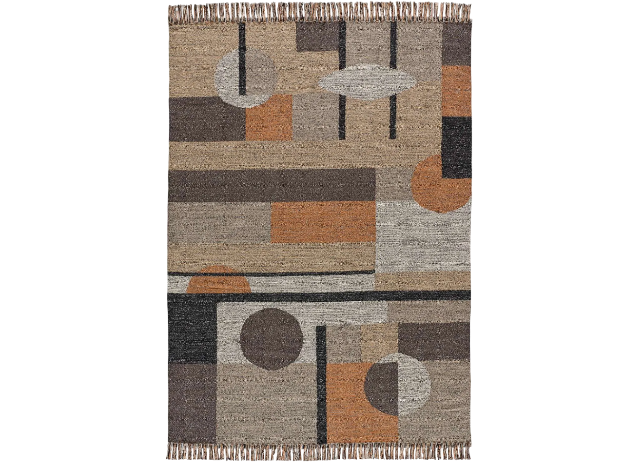 Alfombra Kilim con flechos Chandia 1120 21 Multi - Universal
